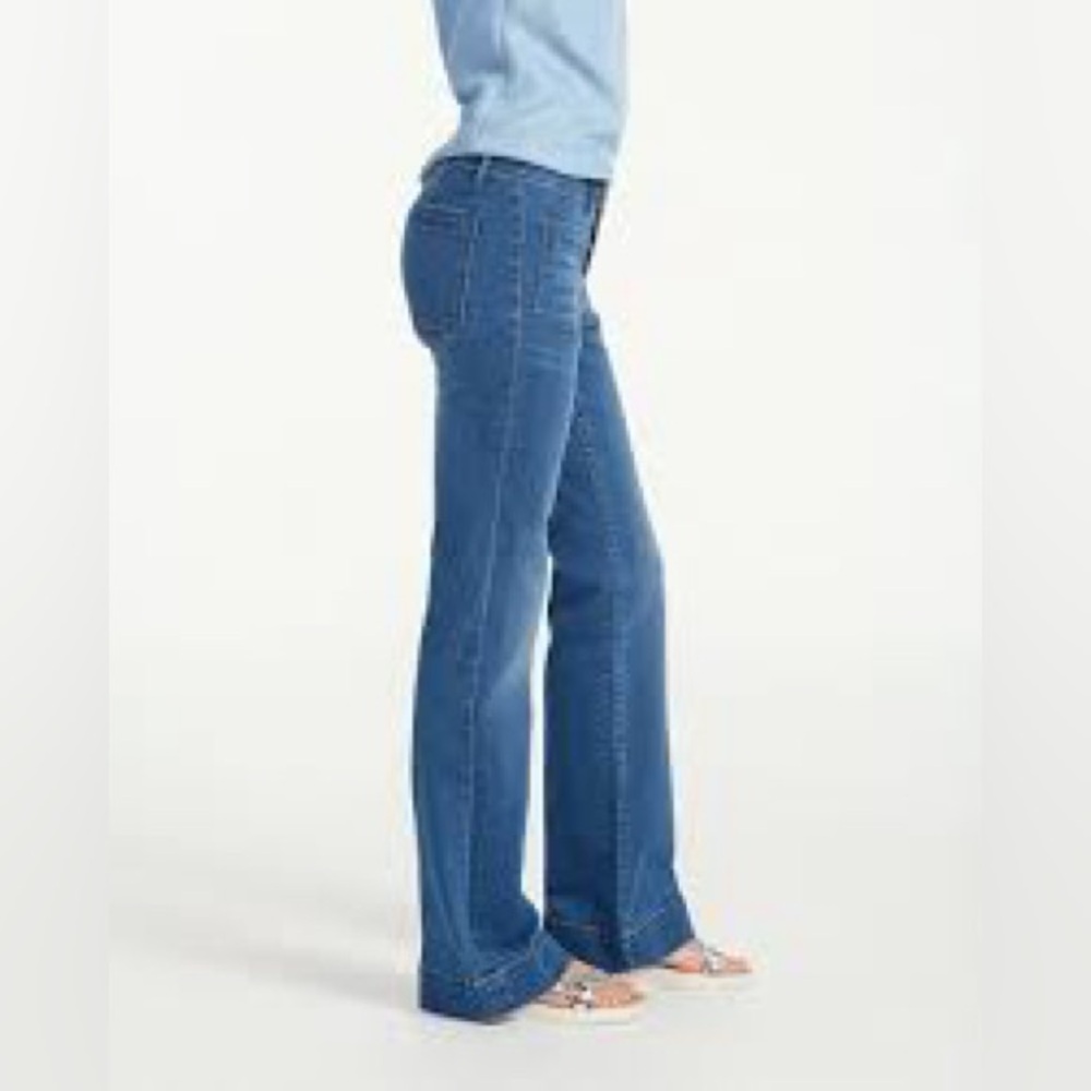 Tommy Bahama Tema Flare Jeans mid ocean wash 31x33 - Picture 5 of 17